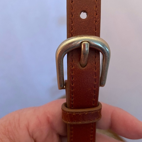 MW Round Crossbody Zebra Calf Hair with leather. - Picture 4 of 4